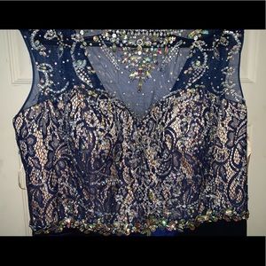 Royal Blue Prom dress